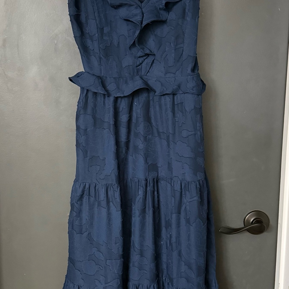 Heartloom Navy Smocked Waist Dress